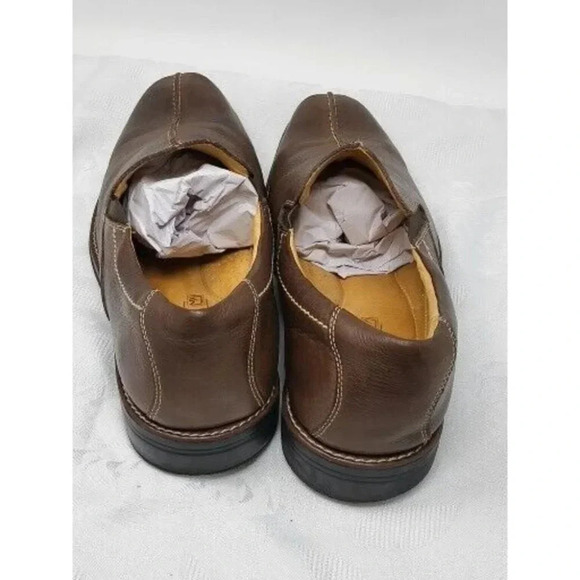 Sandro Mens Brown  leather Shoes Loafer Casual Comfort  Brazil 17019 size 12 D main image 6